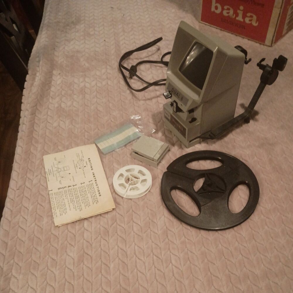 Baia reviewer 8mm movie editor With Instasplicer Three Hundred Included In Box!!